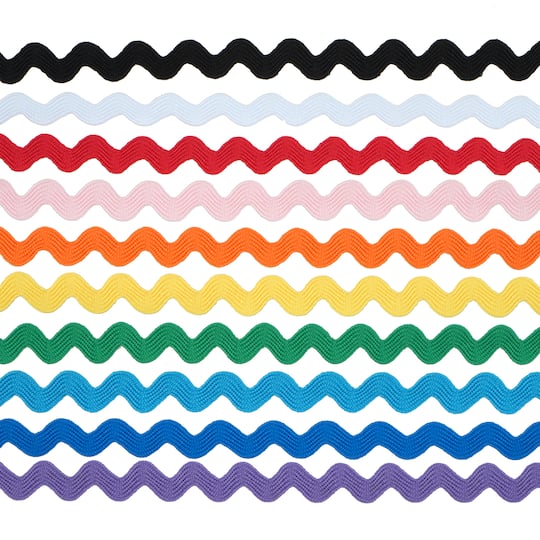 3/8" x 2yd. Ric Rac Value Pack Ribbon by Celebrate It